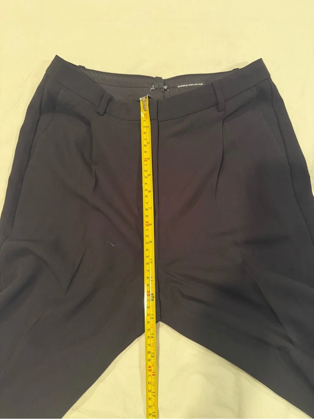J. Crew Black Wide-Leg Dress Pants